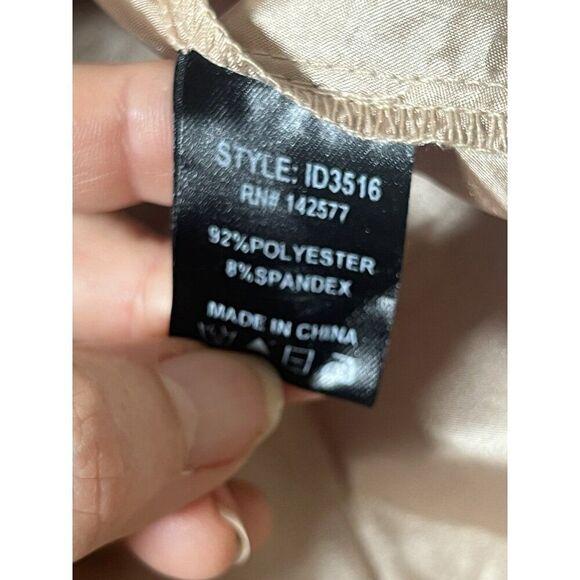 Iris Gold Iridescent Hi Low Baby Doll Maxi Dress Sz L Y2K Fairy Formal. Aa - Picture 10 of 10